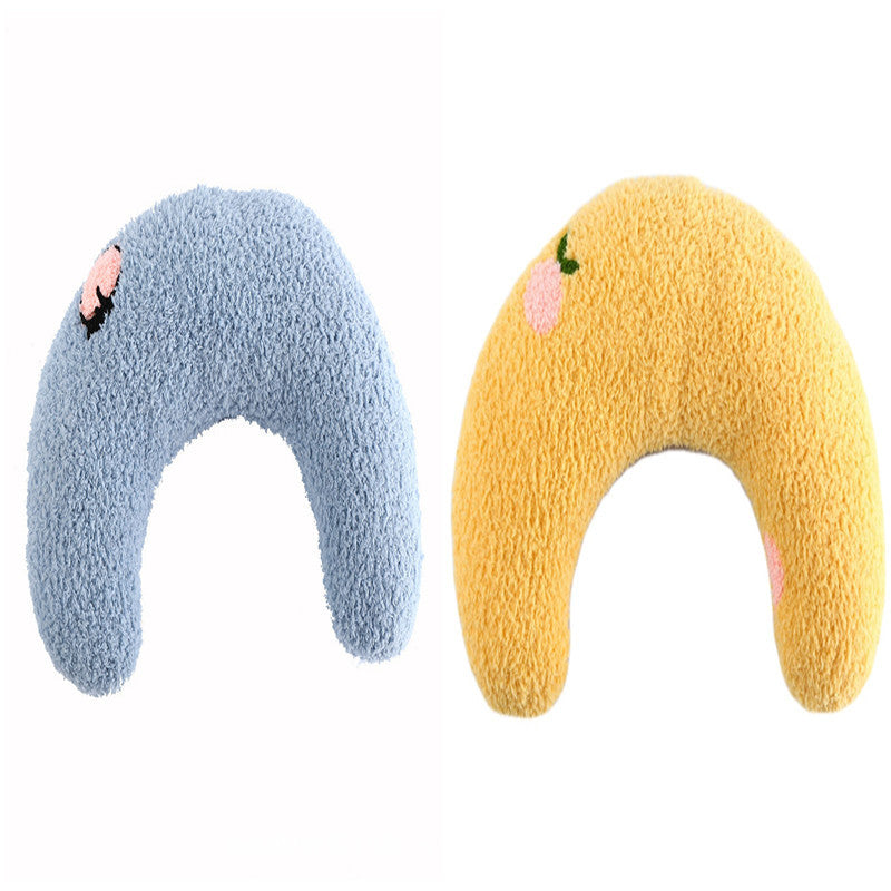 Cozy U-Shaped Pet Pillow – Neck Support for Cats & Small Dogs - The Pawsome Life