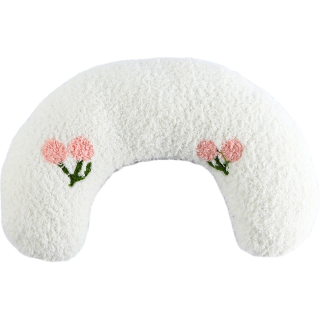 Cozy U-Shaped Pet Pillow – Neck Support for Cats & Small Dogs - The Pawsome Life
