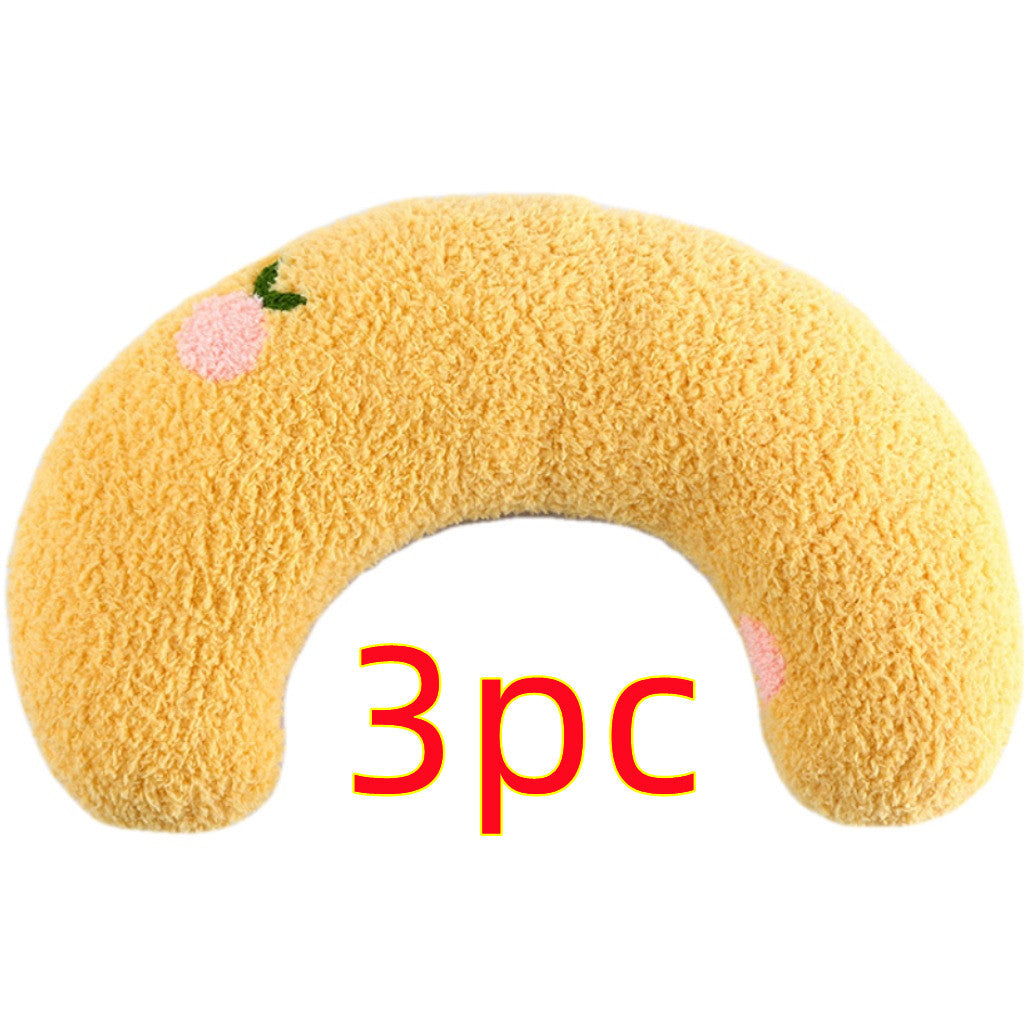 Cozy U-Shaped Pet Pillow – Neck Support for Cats & Small Dogs - The Pawsome Life