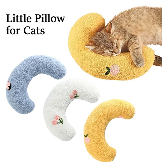 Cozy U-Shaped Pet Pillow – Neck Support for Cats & Small Dogs - The Pawsome Life