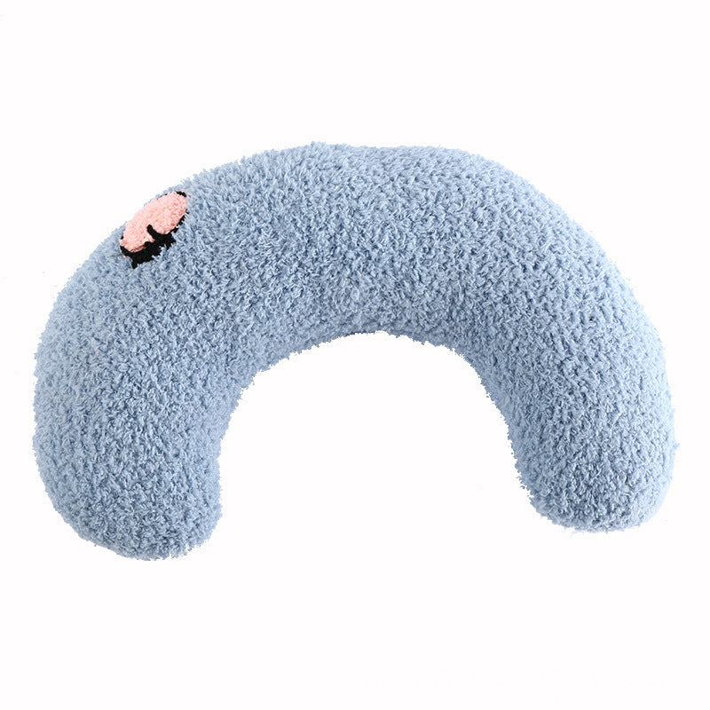 Cozy U-Shaped Pet Pillow – Neck Support for Cats & Small Dogs - The Pawsome Life